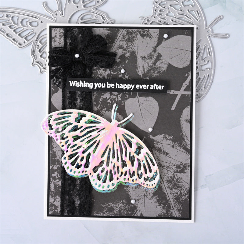 Kokorosa Metal Cutting Dies with Hollow Swallowtail Butterfly