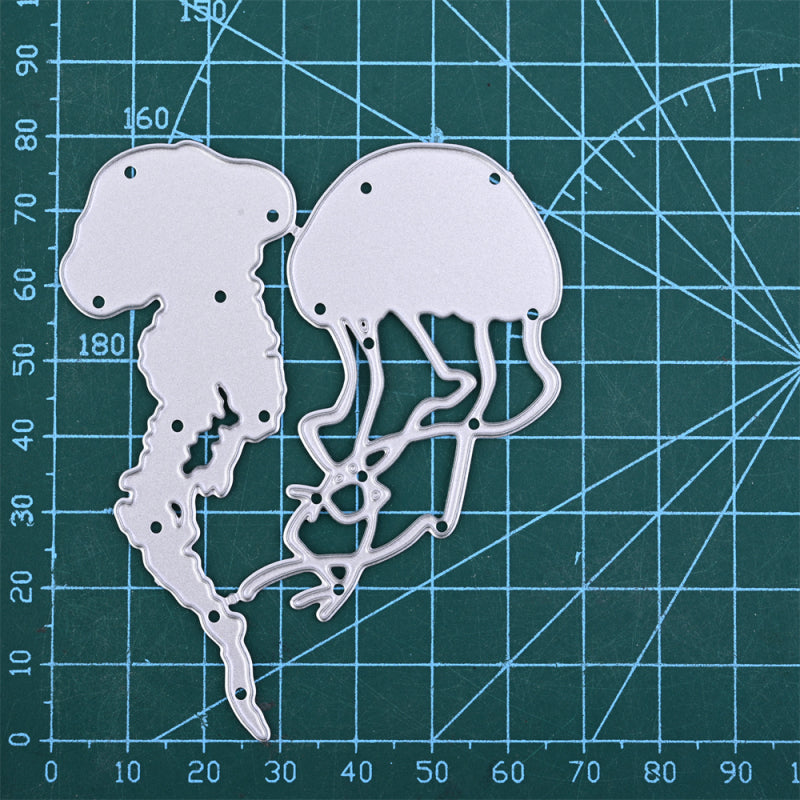 Kokorosa Metal Cutting Dies with Lion's Mane Jellyfish