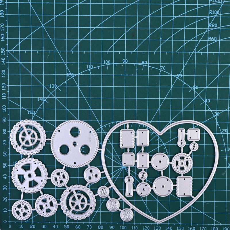 Kokorosa Metal Cutting Dies with Mechanical Heart