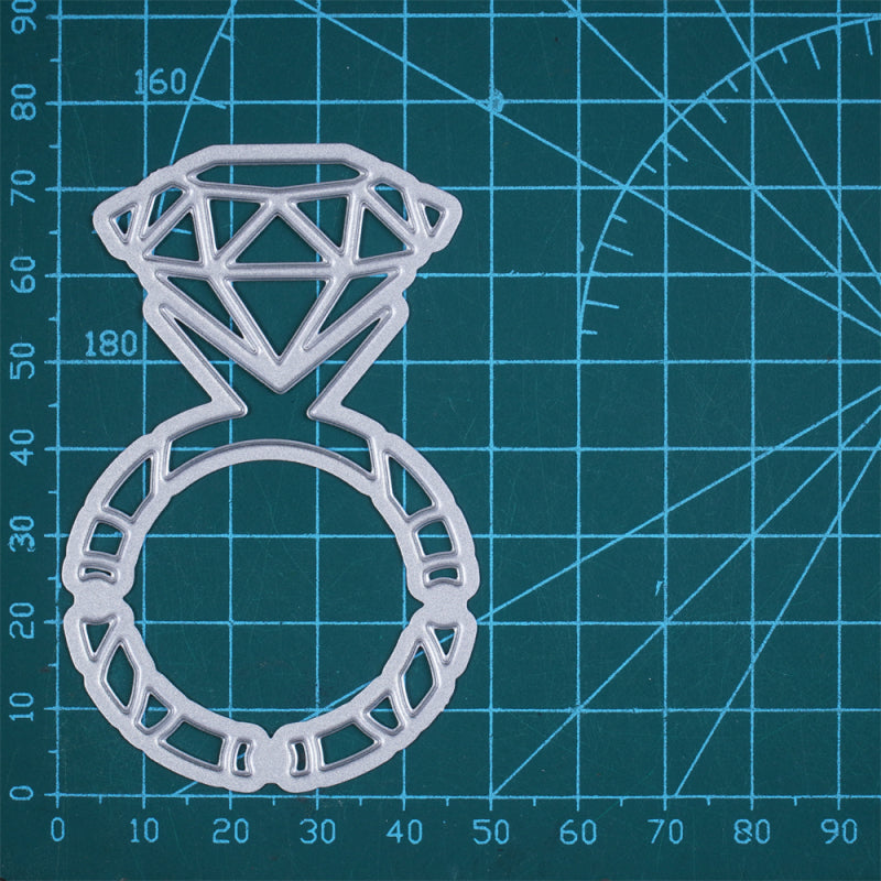 Kokorosa Metal Cutting Dies with Oversized Diamond Ring