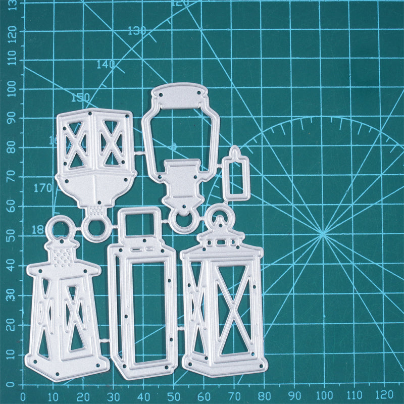 Kokorosa Metal Cutting Dies with Portable Kerosene Lamp