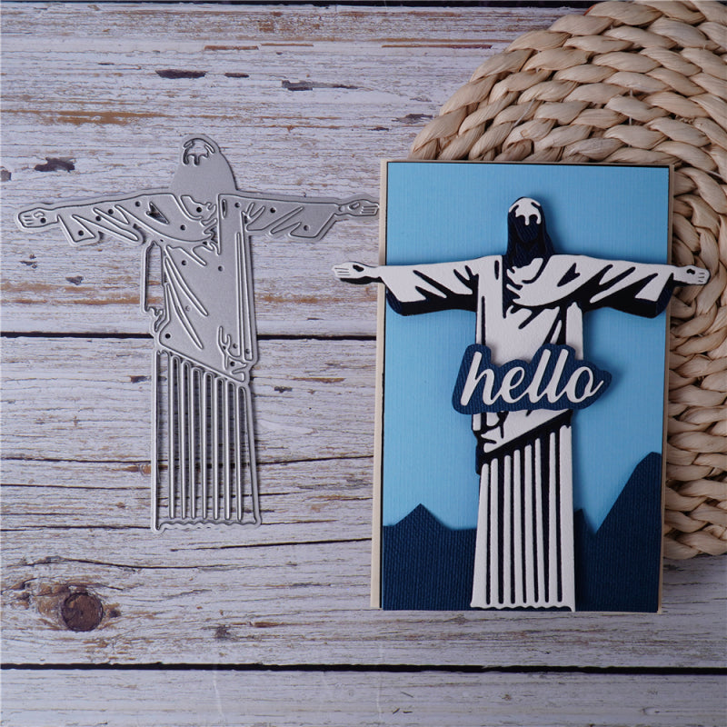 Kokorosa Metal Cutting Dies with Portrait of Jesus