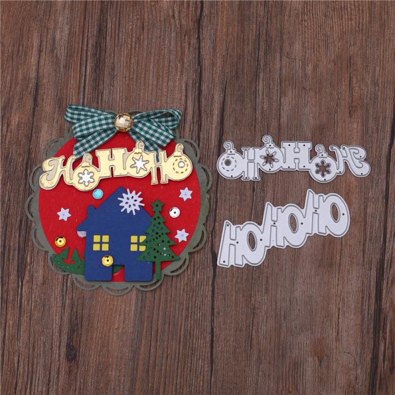 Kokorosa Metal Cutting Dies with Santa's Laughter