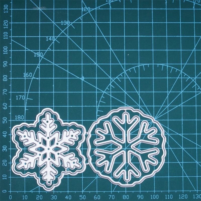 Kokorosa Metal Cutting Dies with Snowflake Decoration