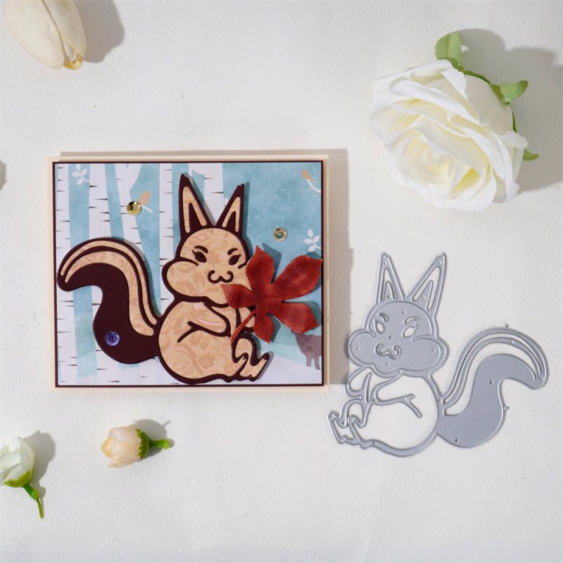 Kokorosa Metal Cutting Dies with Squirrel Couple