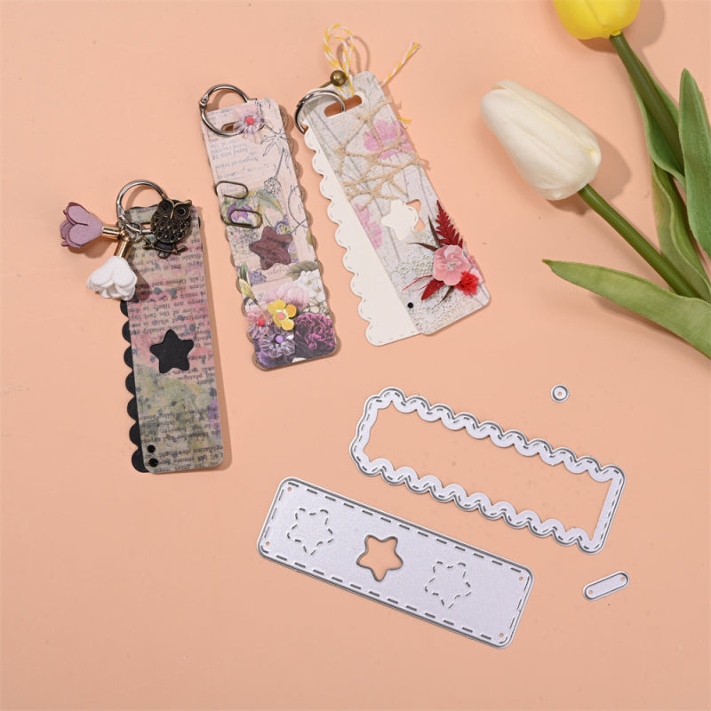 Kokorosa Metal Cutting Dies with Star Bookmark