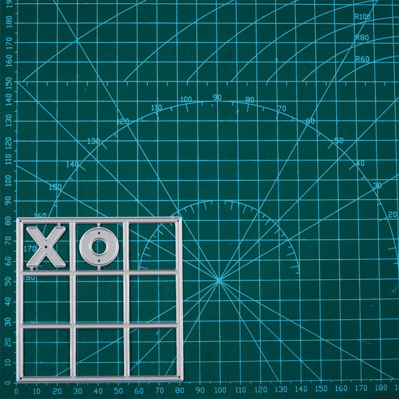 Kokorosa Metal Cutting Dies with Tic-Tac-Toe