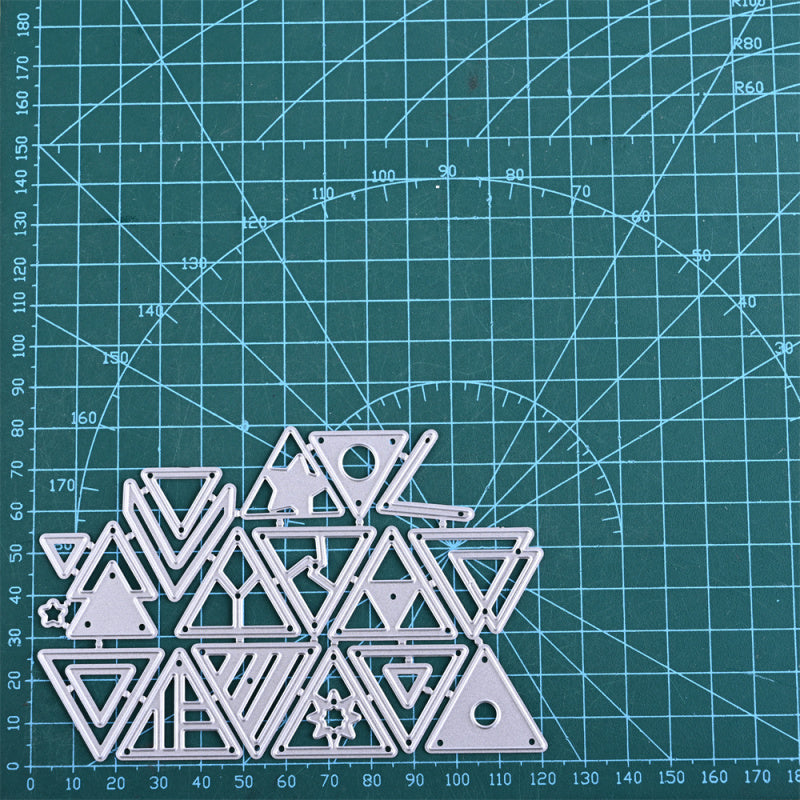 Kokorosa Metal Cutting Dies with Triangular Fission