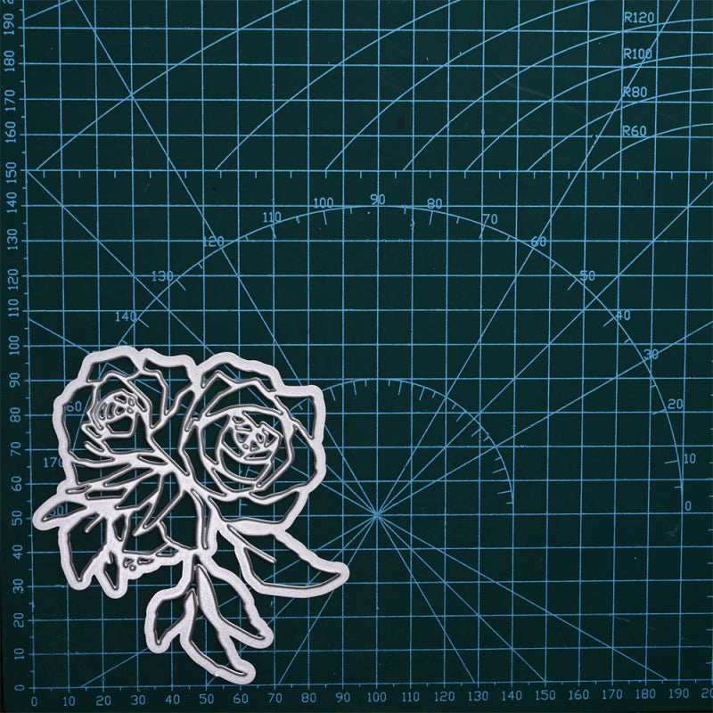 Kokorosa Metal Cutting Dies with Twin Roses