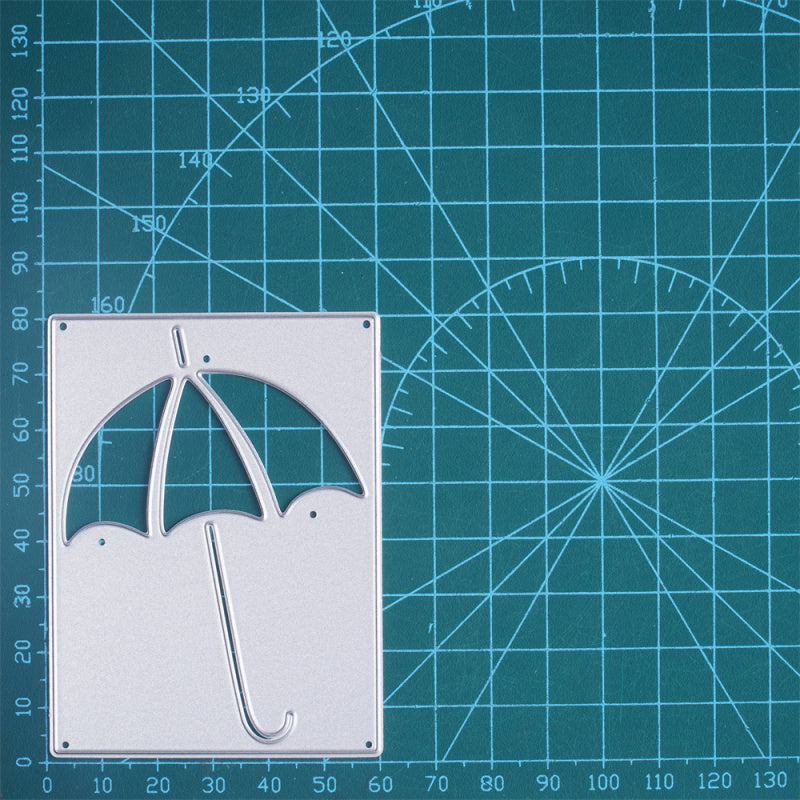 Kokorosa Metal Cutting Dies with Umbrella Background Board