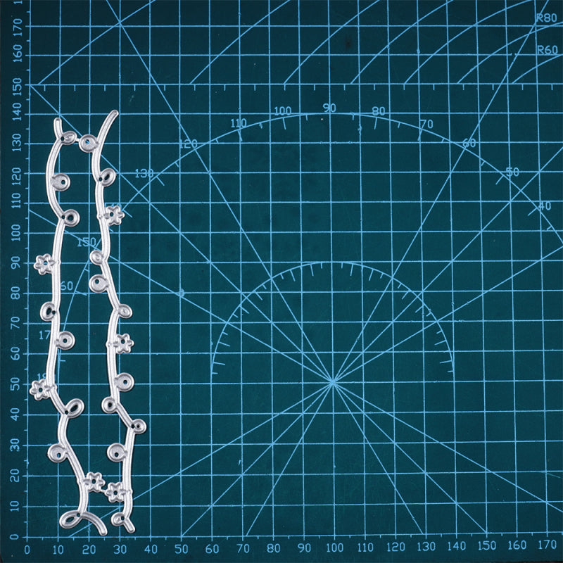 Kokorosa Metal Cutting Dies with Wavy Line Ornaments