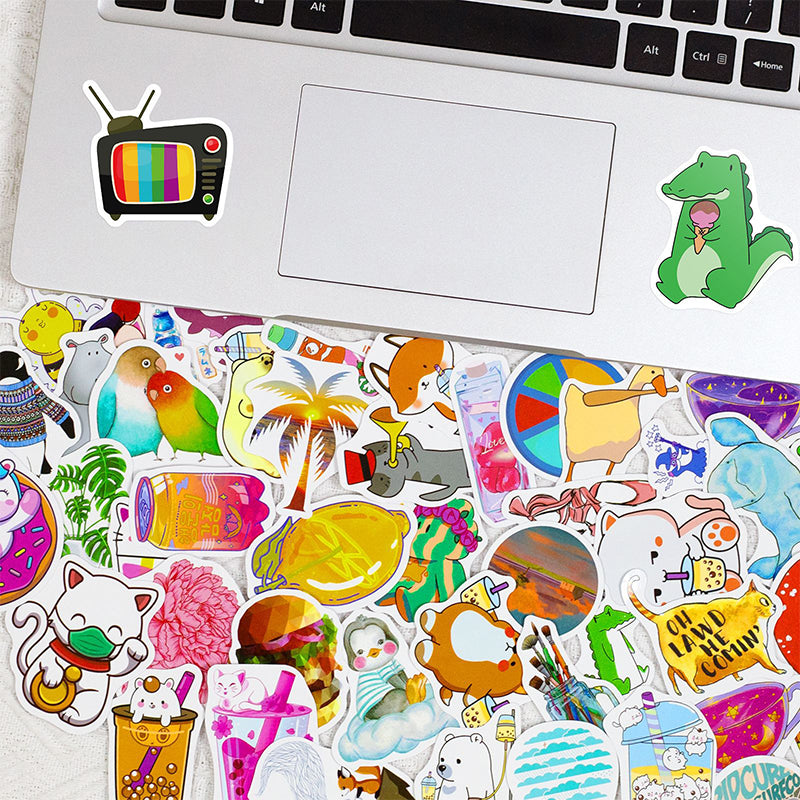 Kokorosa Multiple Cute Animals Stickers (50pcs)