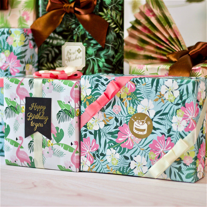 kokorosa Rainforest Wrapping Paper (12 Choices)