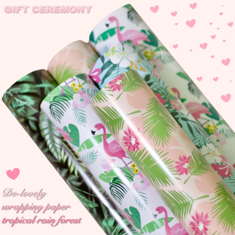 kokorosa Rainforest Wrapping Paper (12 Choices)