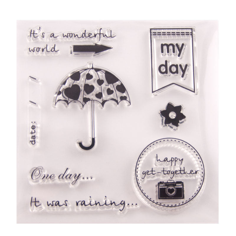 Kokorosa Rainy Day Clear Stamps