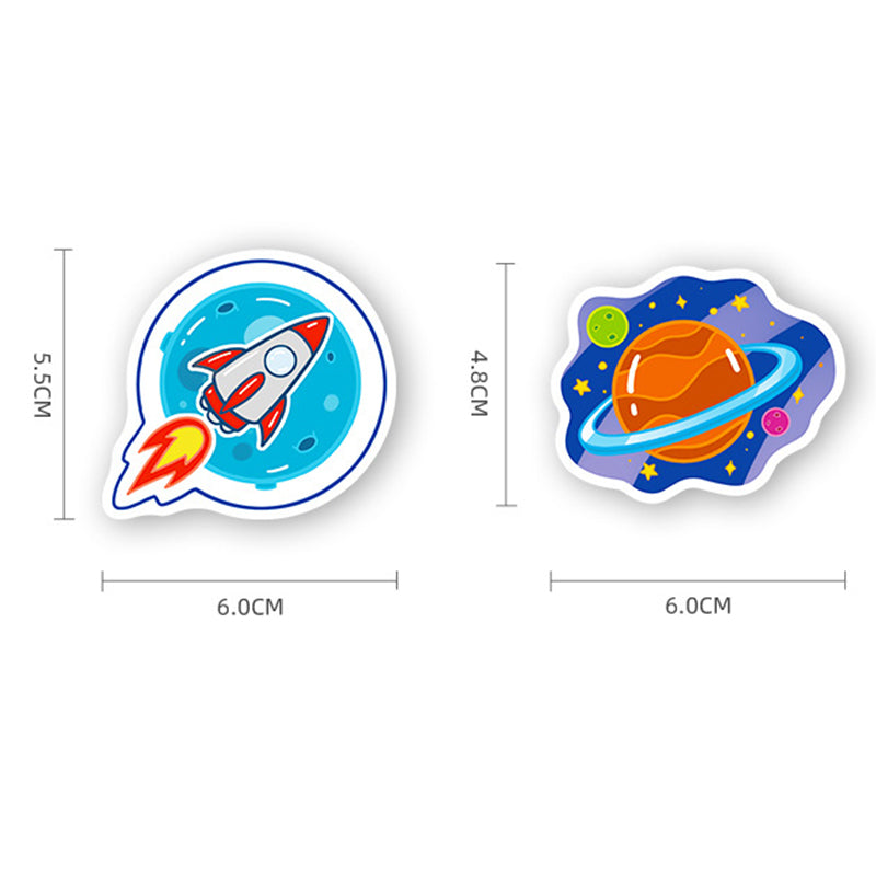 Kokorosa Space Planet Stickers (50pcs)