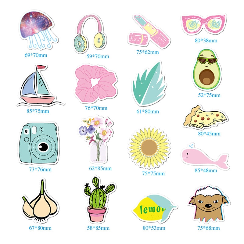 Kokorosa Summer Island Trip Stickers (35pcs)