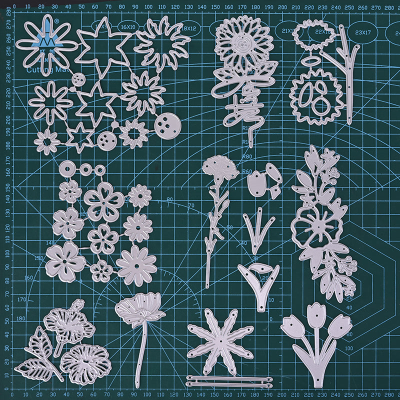 Kokorosa Flowers Metal Cutting Dies Collection