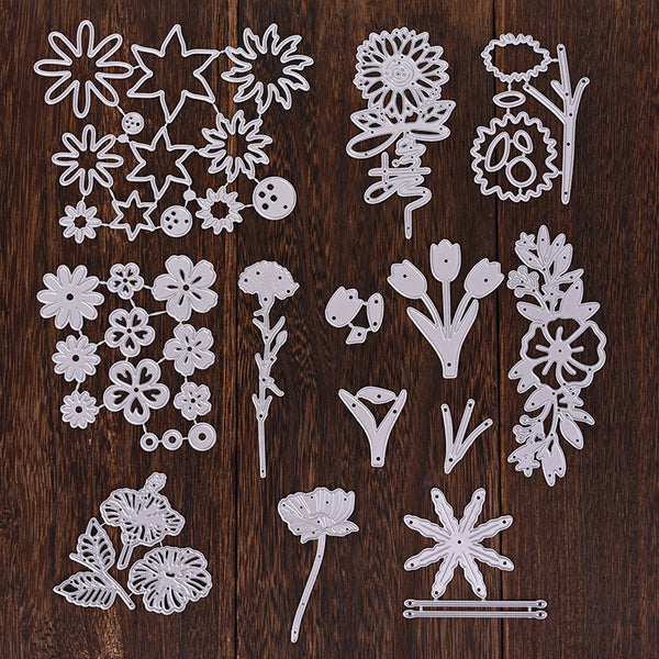 Kokorosa Flowers Metal Cutting Dies Collection