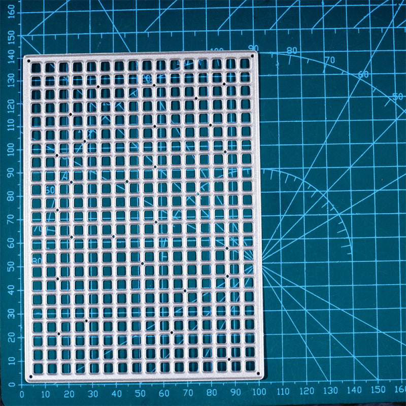 kokorosa Metal Cutting Dies With Grid Background Board