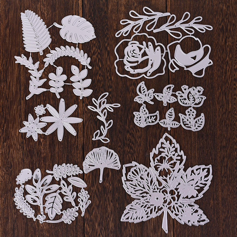 Kokorosa Leaves Metal Cutting Dies Collection