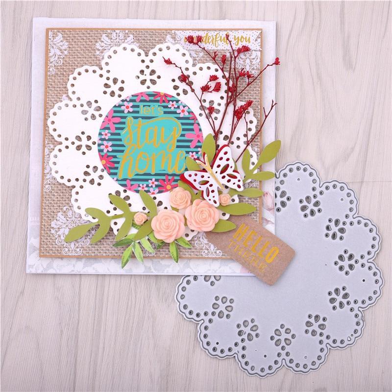 Kokorosa Flower Lace Frame Metal Cutting Dies