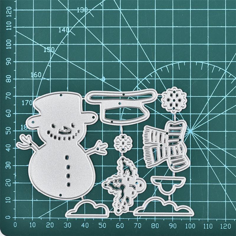 Kokorosa  Winter Snowman Metal Cutting Dies