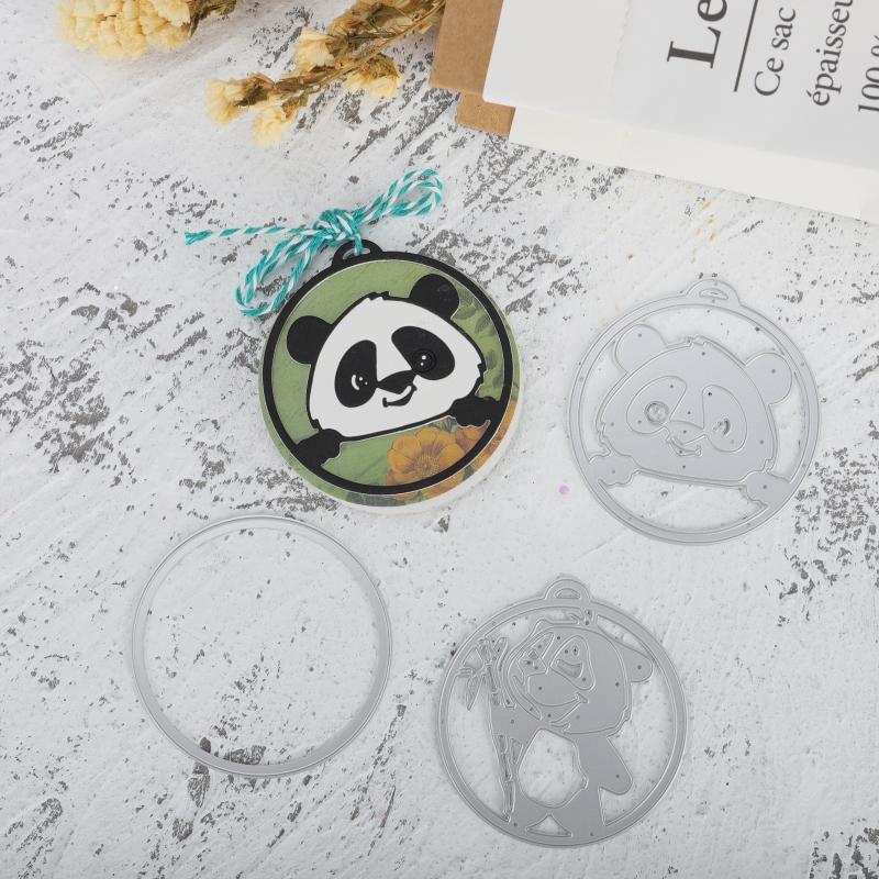 Kokorosa  Panda Decoration Metal Cutting Dies