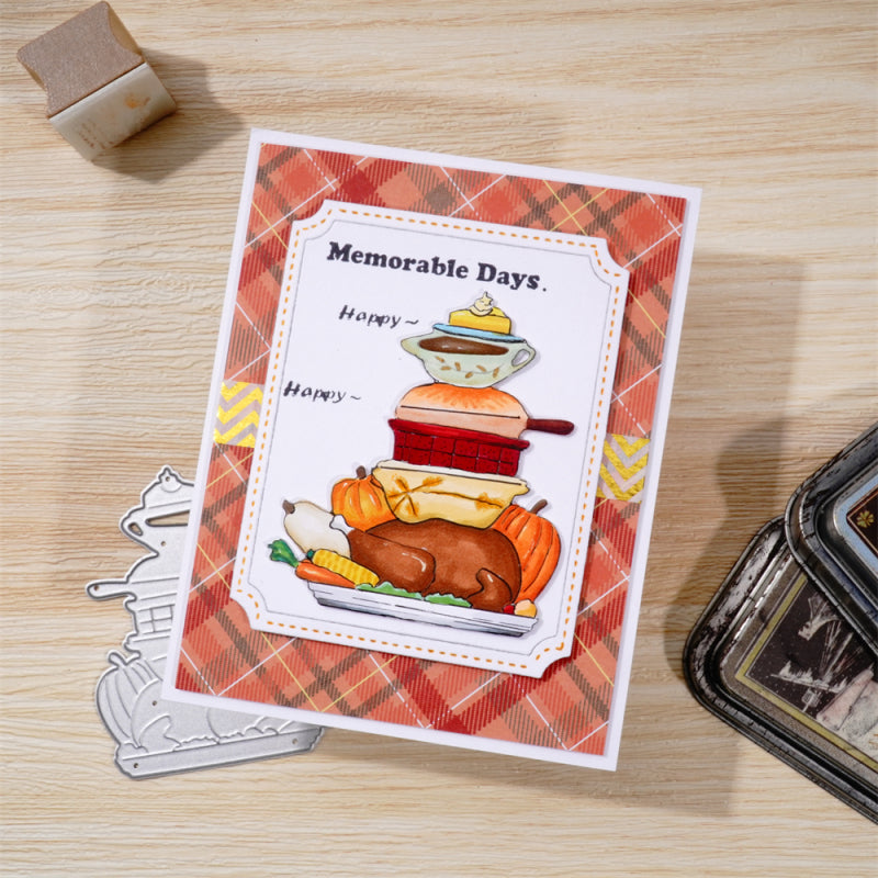 Kokorosa Thanksgiving Card Making Kit
